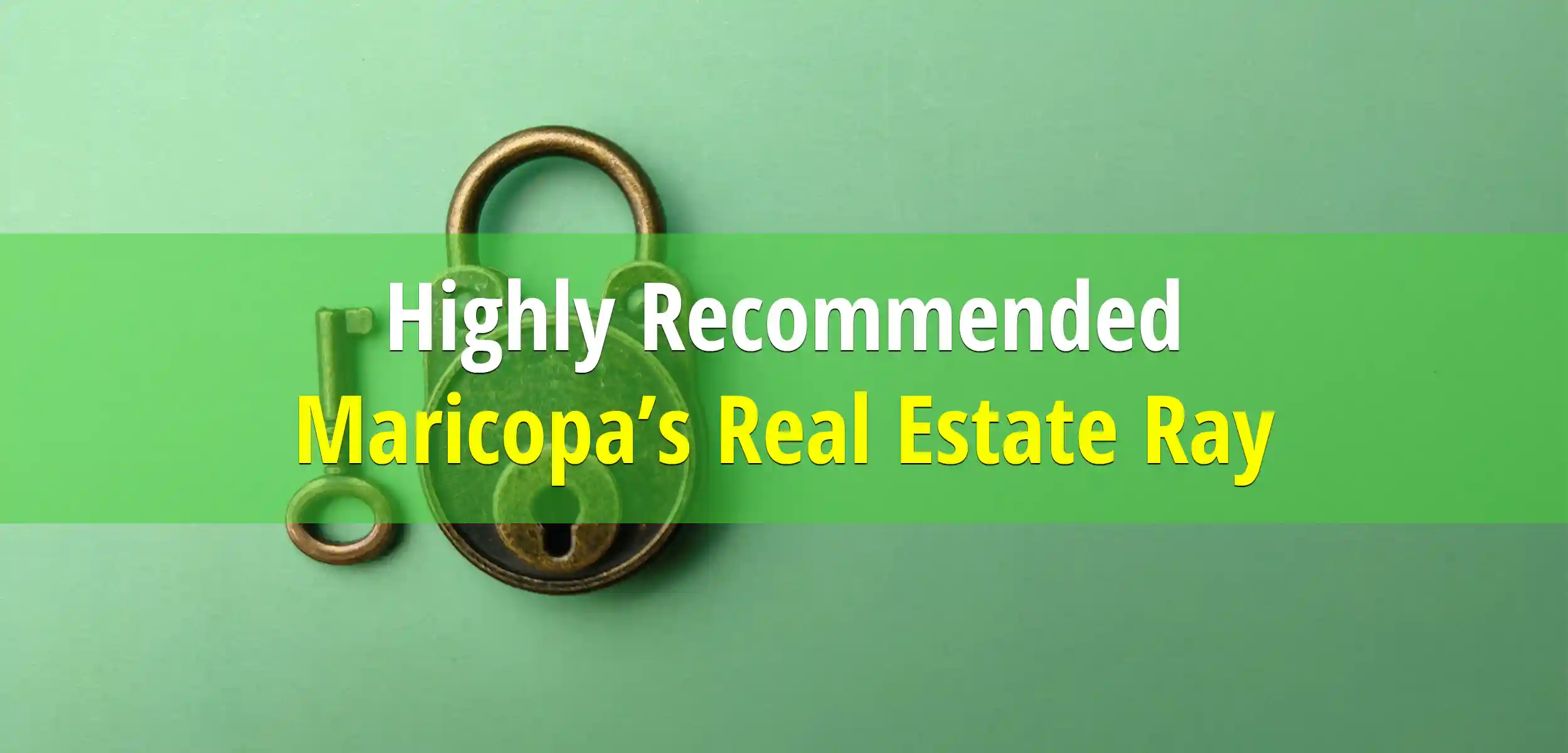 Maricopa’s Real Estate Ray Recommends JT's Keys & Locks